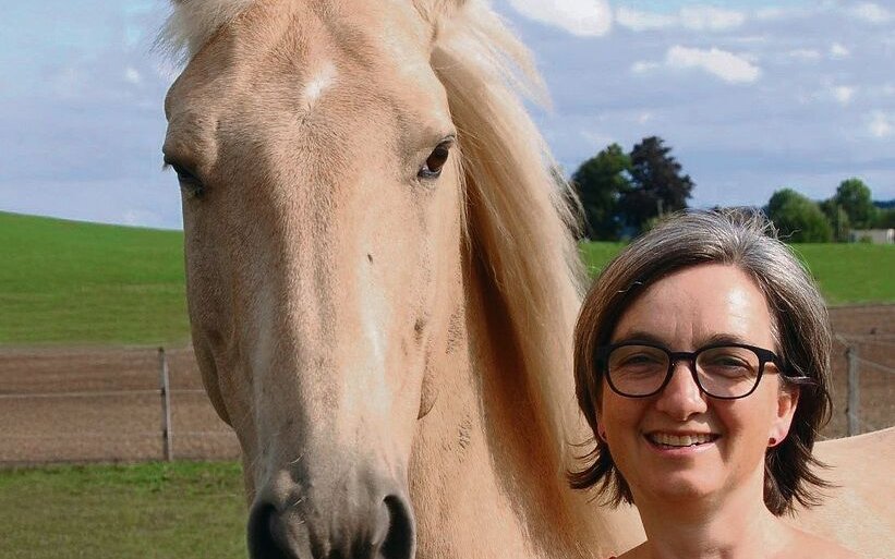 Die Verhaltenstierärztin Ruth Herrmann aus Olten (SO).