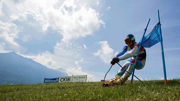 Grasski gibt es schon länger –bisher jedoch nur als Sommersport. 