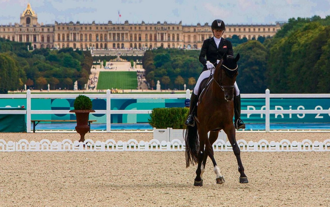 In den Hufstapfen von Louis XIV: Der Ritt im Schlossgarten Versailles war für Nicole Geiger einzigartig.