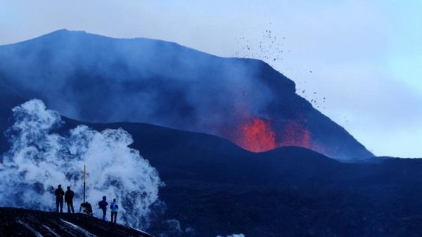 Eruption Am Vulkan B Rdarbunga Tierwelt Ch Tierwelt