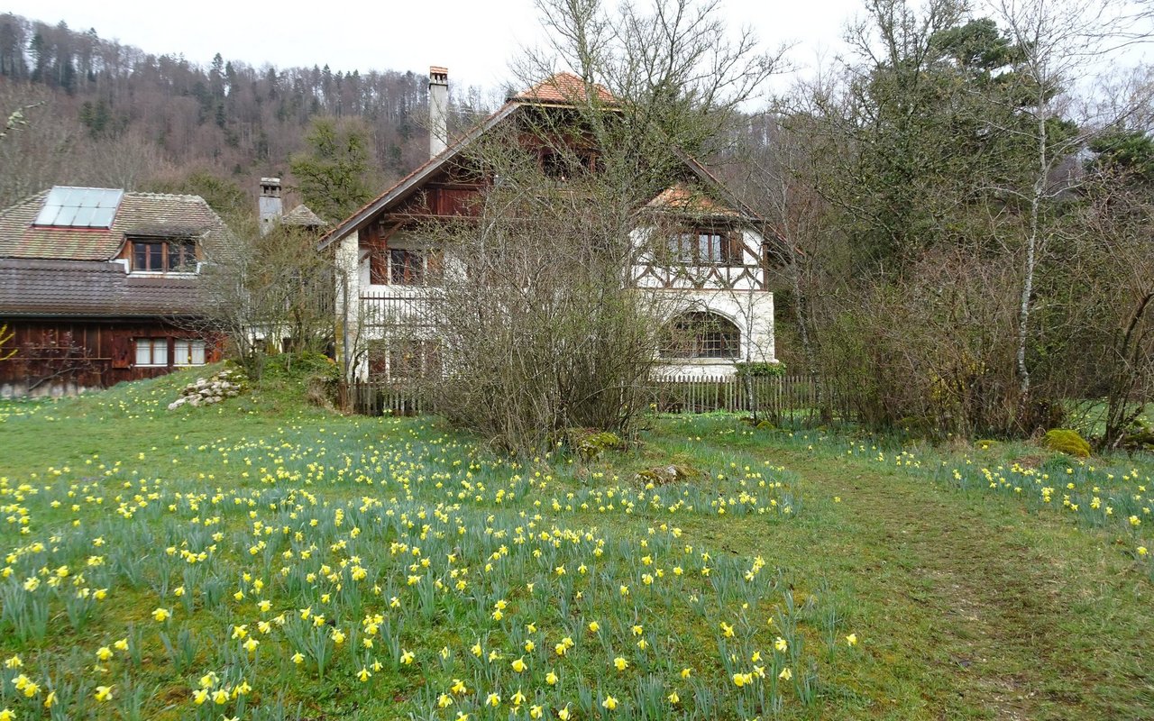 Das Maison Robert im Jorat, wo noch der Geist der Familie Robert weht. 